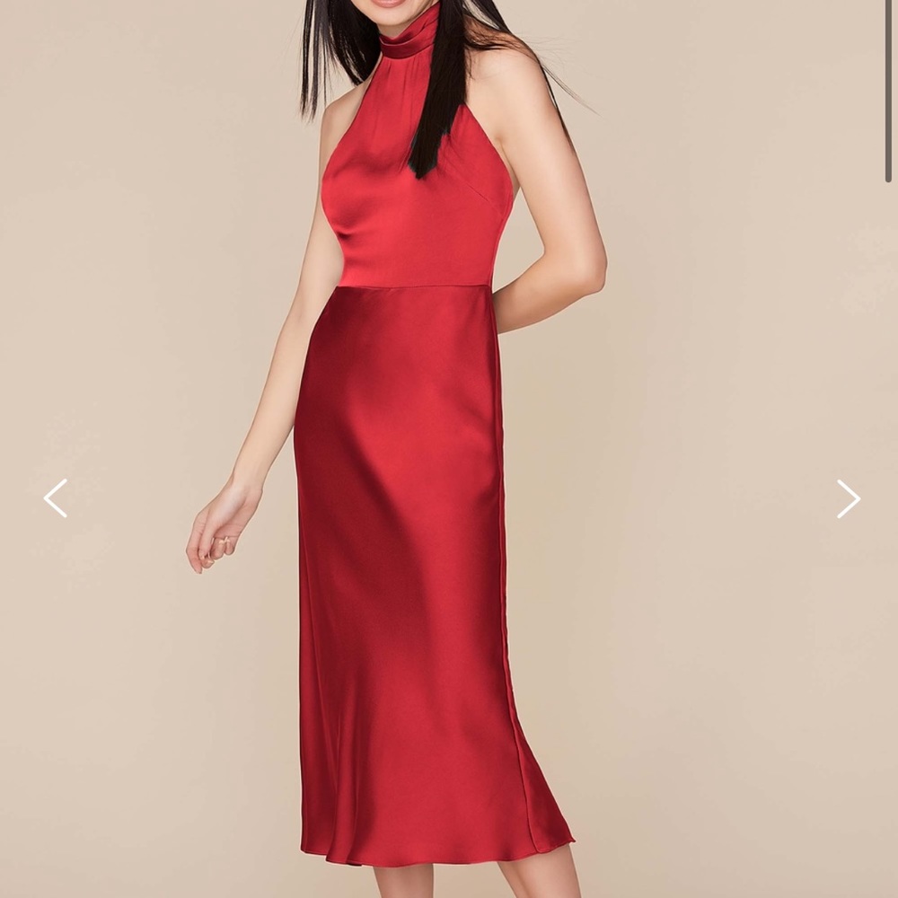 Dear Cleo Melody dress, size 10, color garnet.